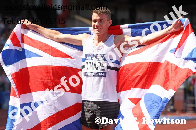 Mens 1500 metres, British World Championship Team Trials, Alexander Stadium, Birmingham